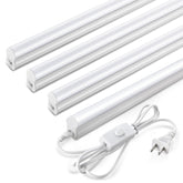 Paklighting 4ft LED shop light front view for bright garage illumination.