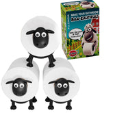 Palinoia Black Sheep Toilet Paper Holder assembly view showing tool-free setup.