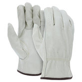 Palmer Safety White X-Large gloves pack of 12 pairs for rugged, durable use.