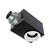 Panasonic FV-08VRE2 WhisperRecessed LED with 80 CFM for quiet bathroom ventilation and light.