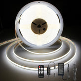 Pandery COB LED Strip lights the closet with uniform, shadow-free illumination.