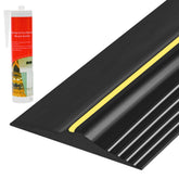 Papillon garage door threshold seal strip blocks drafts and water at the doorway.