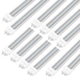 PARNOARCK t8 LED 4ft 24w bulb in fixture provides bright, energy-efficient lighting.