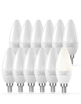 PARTPHONER E12 LED bulb shows 60W-equivalent glow for energy-efficient living spaces.