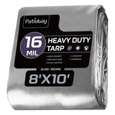Patiobay large tarp 8x10ft provides durable outdoor protection for gear