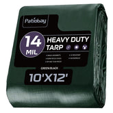 Patiobay Tarp 10x12 coverage for outdoor protection against rain