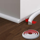PATTENGO flexible quarter-round with peel-stick back for quick edge finishing