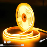 PAUTIX COB LED strip 20ft delivering even warm light for cabinets