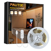 PAUTIX COB LED strip with motion sensor for hands-free lighting near entryways