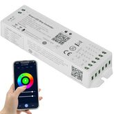 PAUTIX WiFi 5-in-1 controller front view for versatile lighting control