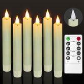 PChero flameless taper candle with remote for easy ambiance at events