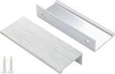 Peaha 10-pack kitchen cabinet handles brushed nickel update cabinets with a modern look.