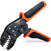 PEBA JST ratcheting crimp tool overview showing ergonomic design for micro crimps.