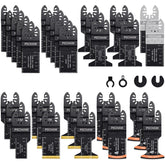 Pecham 37-piece oscillating blade set for versatile cutting tasks