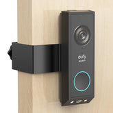 PEF E340 anti-theft doorbell mount front view shows secure placement for renters.