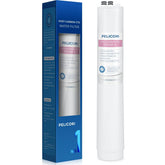 Pelicori H2O Stage 4 CTO filter twist-install close-up showing tool-free replacement.
