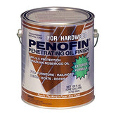 Penofin natural exotic hardwood finish bottle provides UV protection and deep wood nourishment.