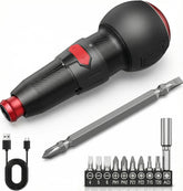 PENTASPI cordless screwdriver with dual-mode torque for precise electronics assembly.