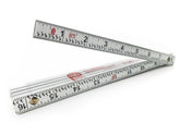 Perfect Measuring Tape FR-72 folding rule opened for precise measurements on site.
