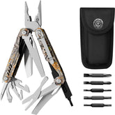 PERWIN Multitool 26-in-1 front view showing quick-access tools for on-the-go use.