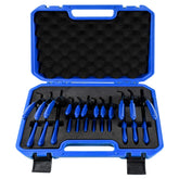 PESIKO 12-piece snap ring pliers set for versatile internal and external rings.
