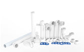 PetrelWing kitchen sink drain kit contents for quick, complete installation.