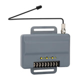 Pevxou 850LM universal receiver front view ready for gate and garage control