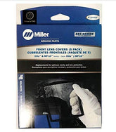 Pfanstiehl Miller 216326 front lens cover for Elite MP-10 helmets, five-pack replacement.