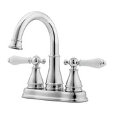 Pfister Sonterra spout with 360-degree swivel for flexible bathroom tasks.