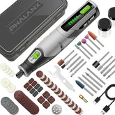 PHALANX rotary tool setup demonstrates cordless portability for DIY tasks.