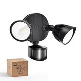 Philips 44W LED security light with PIR sensor for motion-activated outdoor lighting.