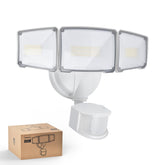 Philips 72W LED security light front view shows wide coverage for driveways.