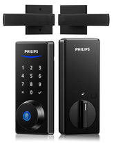 Philips front door lock set with keyless entry and handles for a modern look