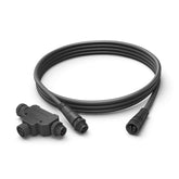 Philips Hue outdoor 8-foot cable extending outdoor lighting layout and reach
