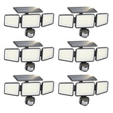 Philips solar security light with 302 LEDs delivering 1200 lumens for wide outdoor lighting