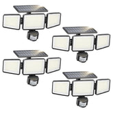 Philips Solar Security Light front view with 302 LEDs delivering broad illumination