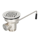 Phivan sink drain lever-handle for 3-1/2 inch openings with easy operation