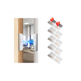 PHIXBEAR ultra-thin magnetic cabinet catch demonstrates a sleek, strong hold for closed doors.