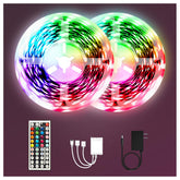 phopollo LED strip with remote control for effortless color changes and mood lighting