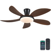 PHORUS low-profile ceiling fan with remote for convenient control from anywhere