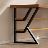 PHWOTAN upgraded 3-tier table legs with K-shape maximize desk space.