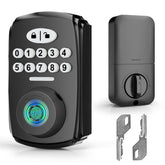 PHYSEN Fingerprint Lock front view for effortless front entry.