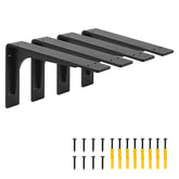 PICESA 10x6 shelf bracket front view for sturdy shelf support.