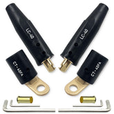 Pidnsrozo LC-40 welding cable connector with quick twist-lock for secure connections