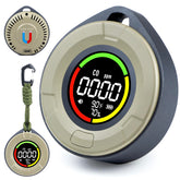 Pildegro 3-in-1 CO detector front view with clear safety indicators.