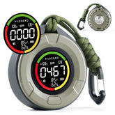Pildegro 4-in-1 CO CO2 detector front view for travel safety