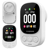 Pildegro CO detector plug-in front view for home safety.