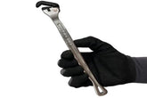 Pipe Vise Micro 10 wrench with extended handle for tight-space bolt work.