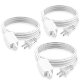 Plugtul indoor extension cord 10ft with three outlets for a tidy home office