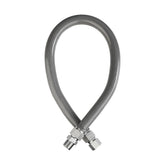 PLUMBINGMASTER 48in gas hose with gray PVC coating for durability
